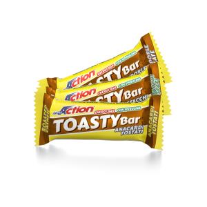 PROACTION LANCIA TOASTY BAR : BARRETTA  ENERGETICA SALATA CON SPIRULINA