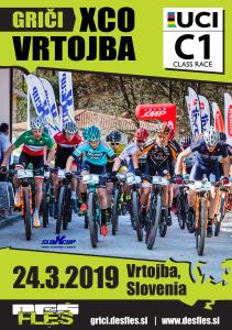 GRIČI XCO VRTOJBA 2019-  UCI C1 INTERNATIONAL MTB RACE - 24.3.2019