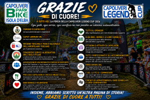 L’ASD CAPOLIVERI BIKE PARK RINGRAZIA TUTTI PER IL GRANDE SUCCESSO DELLA CAPOLIVERI LEGEND CUP