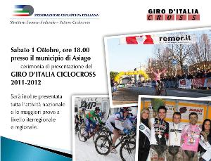 CICLOCROSS SI PARTE DA ASIAGO