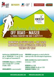 LOCANDINA MADONNA DELLA SALUTE OFF ROAD - VENETO CUP KIDS A MADONNA DELLA SALUTE - MASER