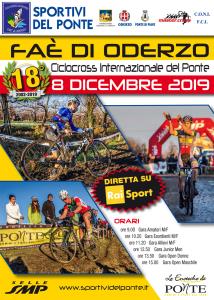 VOLANTINO 18° CICLOCROSS INTERNAZIONALE DEL PONTE - FAÈ DI ODERZO