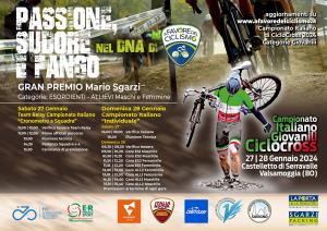 VOLANTINO CAMPIONATO ITALIANO TEAM RELAY E CX - GIOVANILE G.P. SGARZI MARIO ALLA MEMORIA