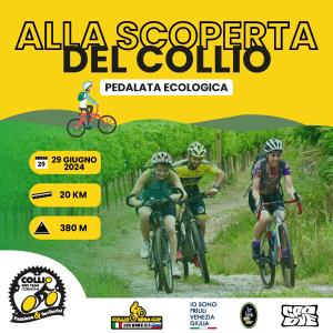 VOLANTINO PEDALATA ECOLOGICA ALLA SCOPERTA DEL COLLIO