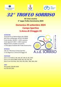 LOCANDINA 32° TROFEO SORRISO 2024