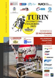 LOCANDINA TURIN INTERNATIONAL CYCLOCROSS 2025