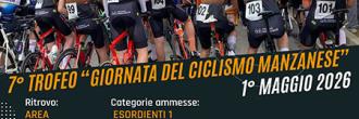 Volantino 7a Giornata del Ciclismo Manzanese