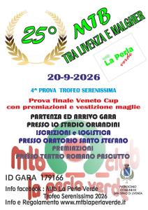 LOCANDINA 25° MTB TRA LIVENZA E MALGHER
