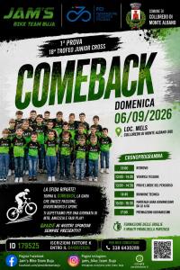 LOCANDINA COMEBACK - JUNIOR CROSS 2026