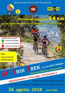 VOLANTINO TROI TREK - LA VIA DELLE MALGHE