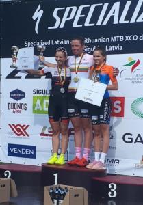 TEAM TORPADO SUDTIROL : KATAZINA SOSNA E PEETER PRUUS CAMPIONI NAZIONALI CROSS COUNTRY
