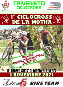 LUNEDÌ 1 NOVEMBRE IL TROFEO TRIVENETO DI CICLOCROSS VA IN SCENA A MOTTA DI LIVENZA