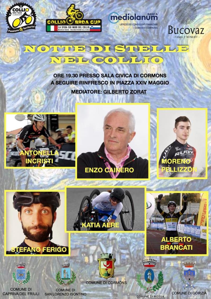 Notte di stelle nel Collio