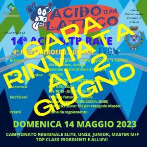 CAMBIO DATA PER LA ACID MTB RACE DI AVIANO