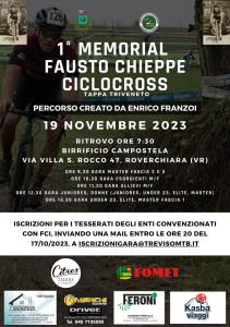 DOMENICA A ROVERCHIARA IL 1° MEMORIAL FAUSTO CHIEPPE