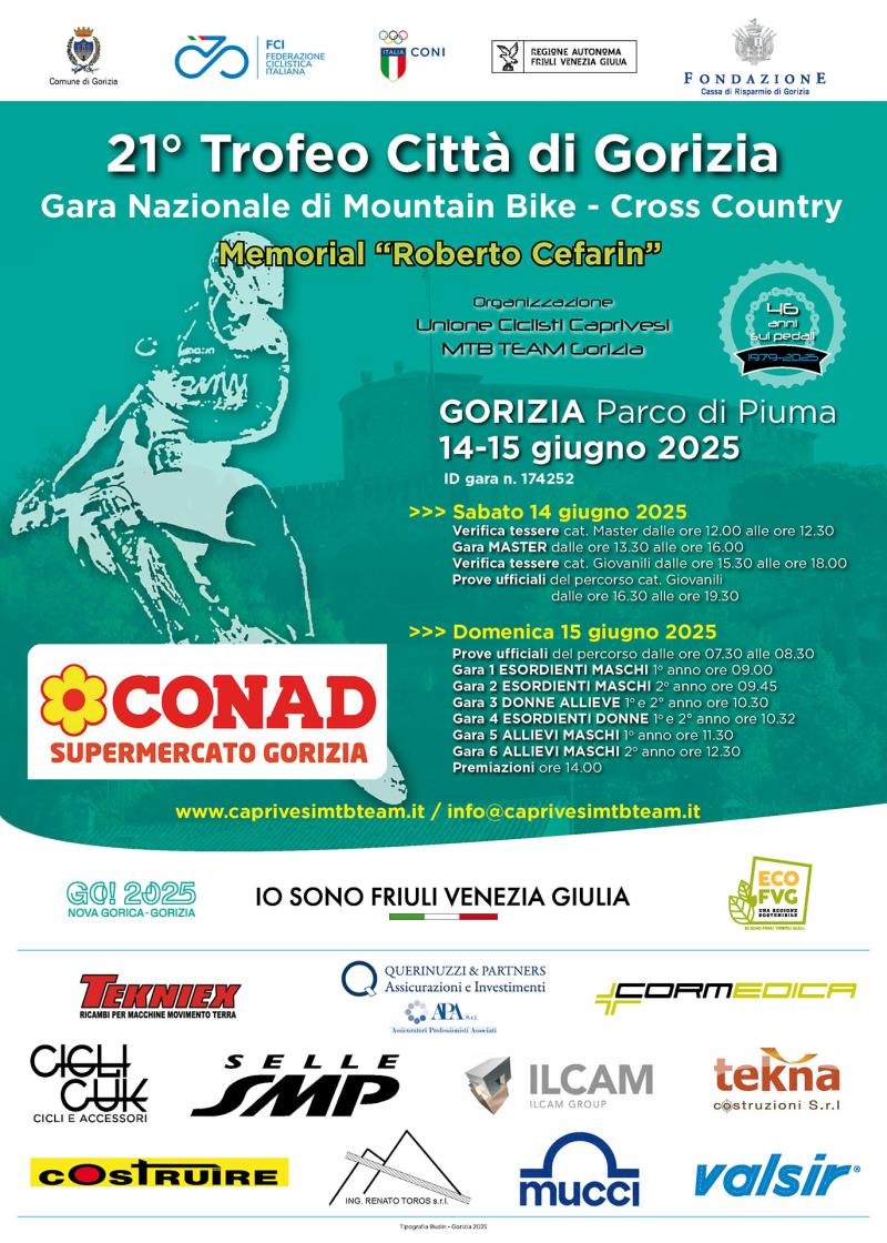 21° TROFEO CITTA’ di GORIZIA