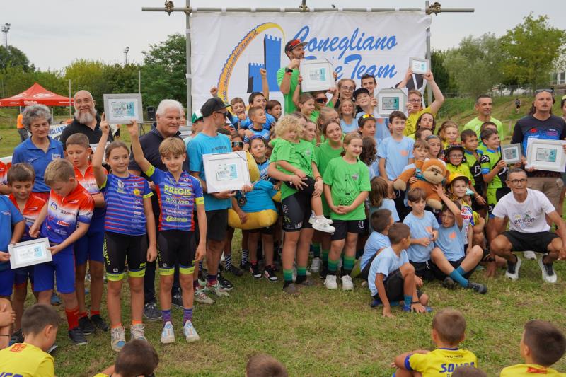 Un successo la prova finale del circuito Veneto Cup Kids a Conegliano