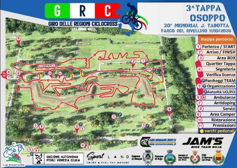 Quattro comuni, una sola casa per il Giro Regioni Ciclocross