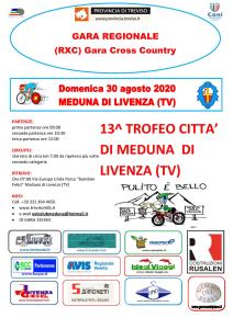 LOCANDINA 13° TROFEO CITTÀ DI MEDUNA DI LIVENZA