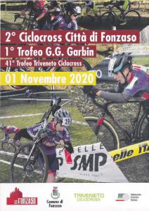 VOLANTINO 2° CICLOCROSS CITTÀ DI FONZASO - 1° TROFEO G.G. GARBIN 