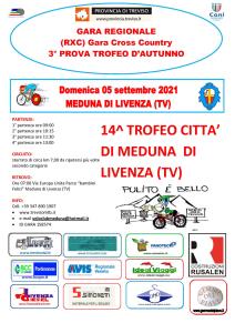 LOCANDINA 14° TROFEO CITTÀ DI MEDUNA DI LIVENZA