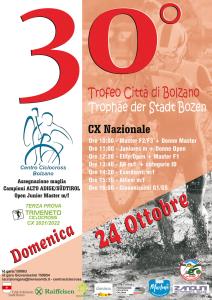 VOLANTINO 30° TROFEO CITTÀ DI BOLZANO