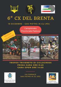 VOLANTINO 6° CICLOCROSS DEL BRENTA - CAMPIONATO PROVINCIALE PADOVA