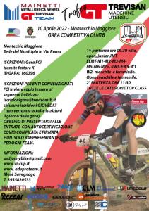 LOCANDINA XC DEI CASTELLI, TROFEO GT TREVISAN A MONTECCHIO MAGGIORE