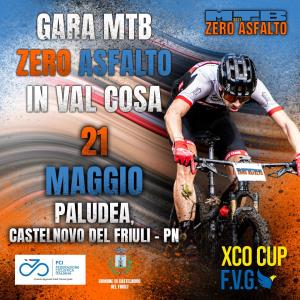 LOCANDINA MTB ZERO ASFALTO IN VAL COSA