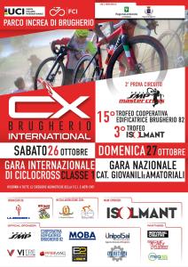 LOCANDINA BRUGHERIO CYCLOCROSS INTERNATIONAL 2024 
