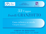 53° COPPA FRATELLI GRANZOTTO - ASSEGNAZIONE MAGLIA CAMPIONE PROVINCIALE UDINE