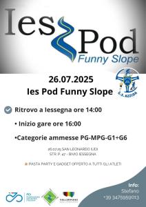 LOCANDINA IES POD FUNNY SLOPE